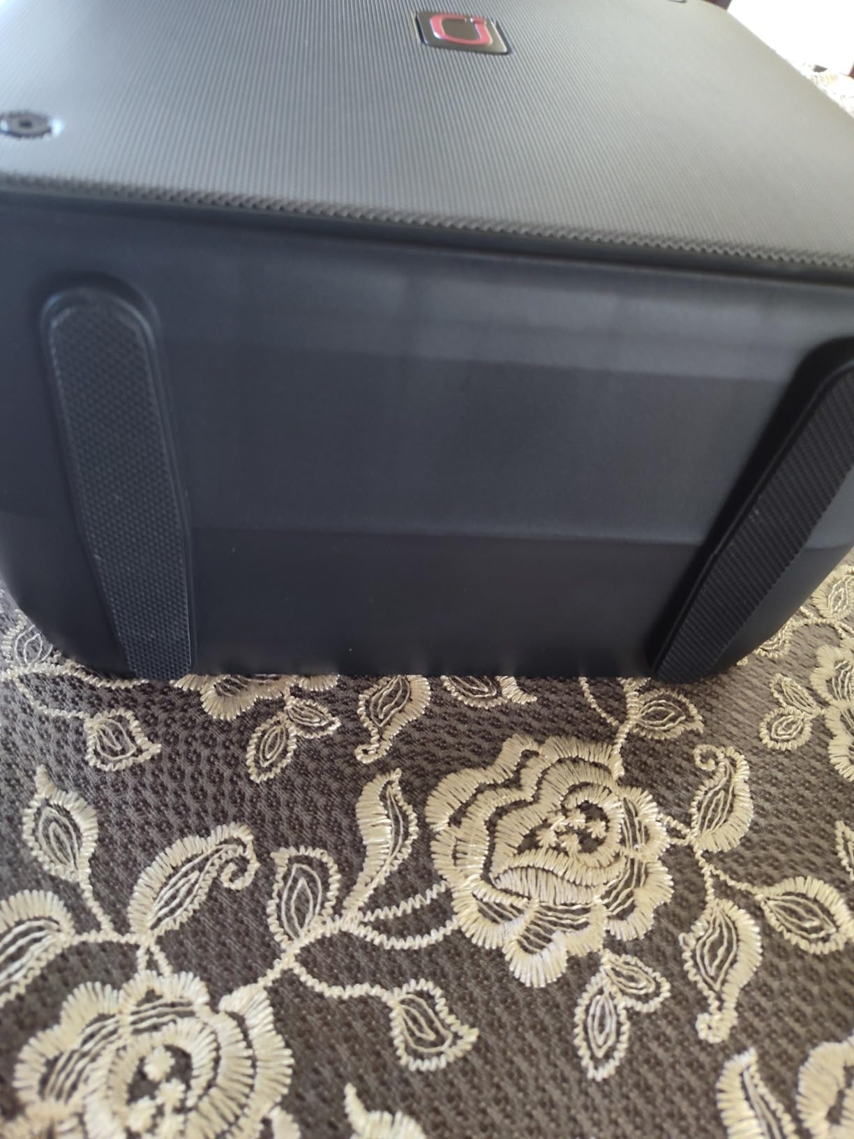 HWWR Karaoke Machine with 2 Mics for Adults & Kids, Stage Subwoofers Set customer photo 2