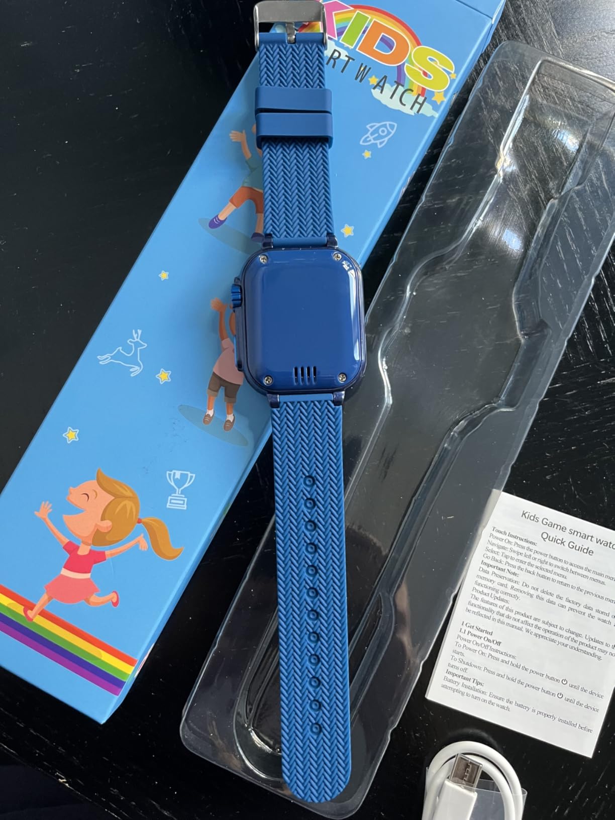 wepfum Kids Smart Watch for Boys Ages 4-12, Camera, 40 Games, Spider Theme customer photo 2