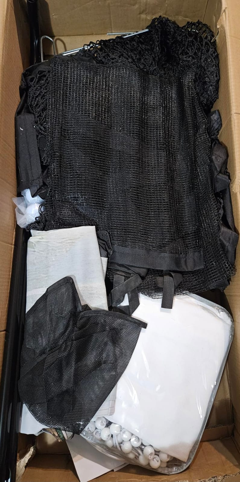 2 in 1 Golf Simulator Net System, 10 x 8ft Golf Practice Net Hitting Net with 4K-Ready Impact Screen, Target Cloth, Foam-Padded Steel Frame Cage, Hitting Mat and Balls for Indoor and Outdoor Practice customer photo 1