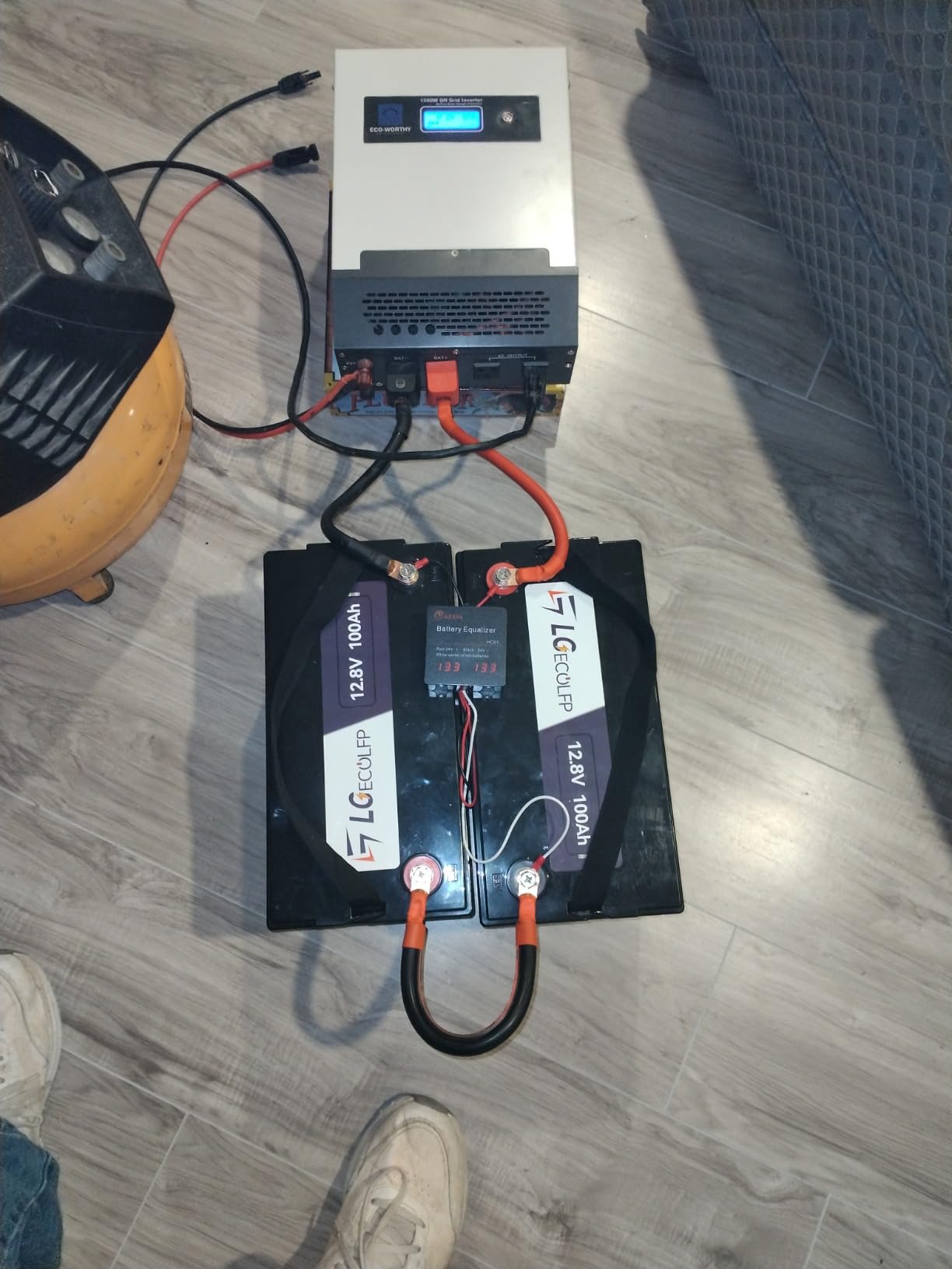 36 V 50 Ah Trolling Motor Lithium B attery,Built-in 50A BMS customer photo 1