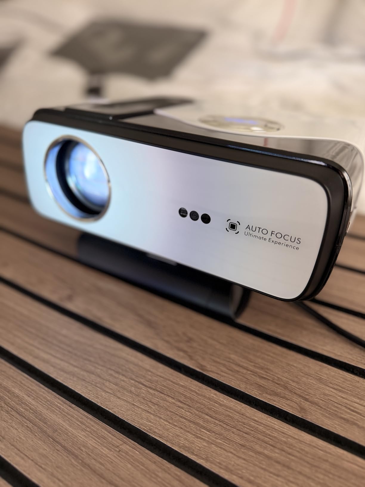 4K Projector for Golf Simulator, Home Theater & Gaming, 2200 ANSI Lumens customer photo 1