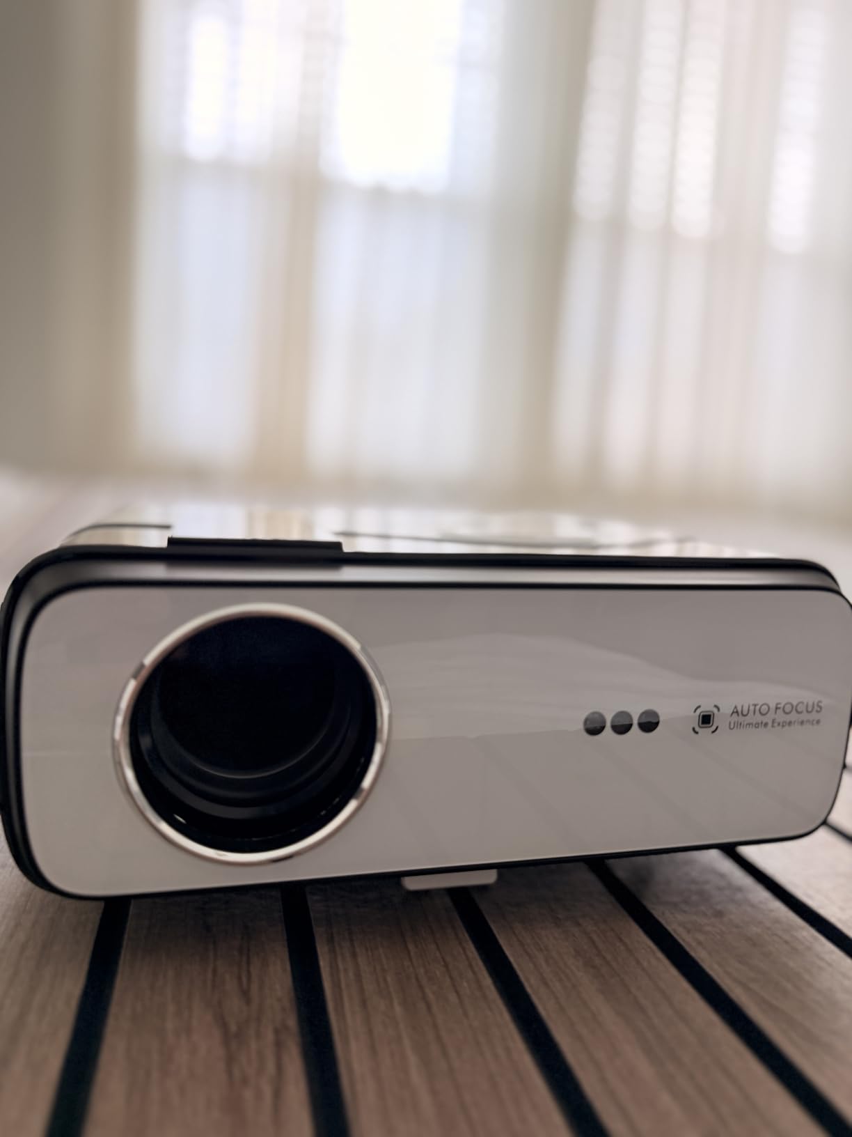4K Projector for Golf Simulator, Home Theater & Gaming, 2200 ANSI Lumens customer photo 2