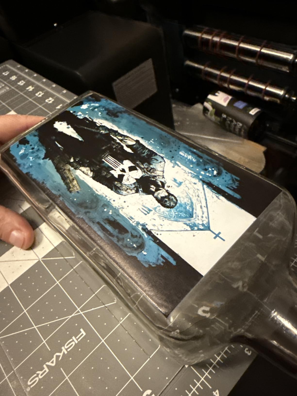 DXZ 2026 Upgraded A4 UV Printer with Laptop, 3D Emboss UV Flatbed Printer with Pre-Installed Software, White Ink Mixing System, Direct-to-Object Printer for Acrylic, Glass, Wood, Metal & Phone Cases customer photo 2