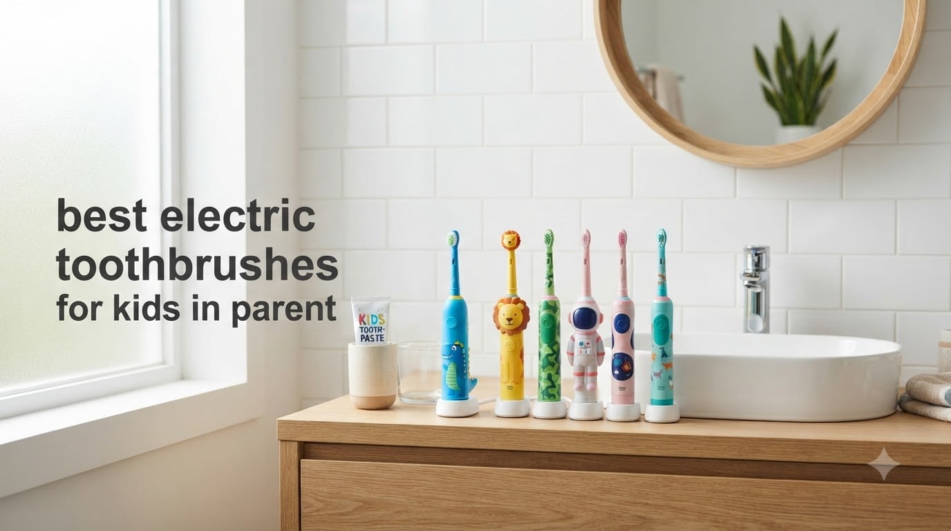 best electric toothbrushes for kids in parent