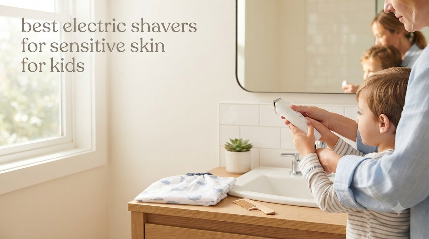 best electric shavers for sensitive skin for kids