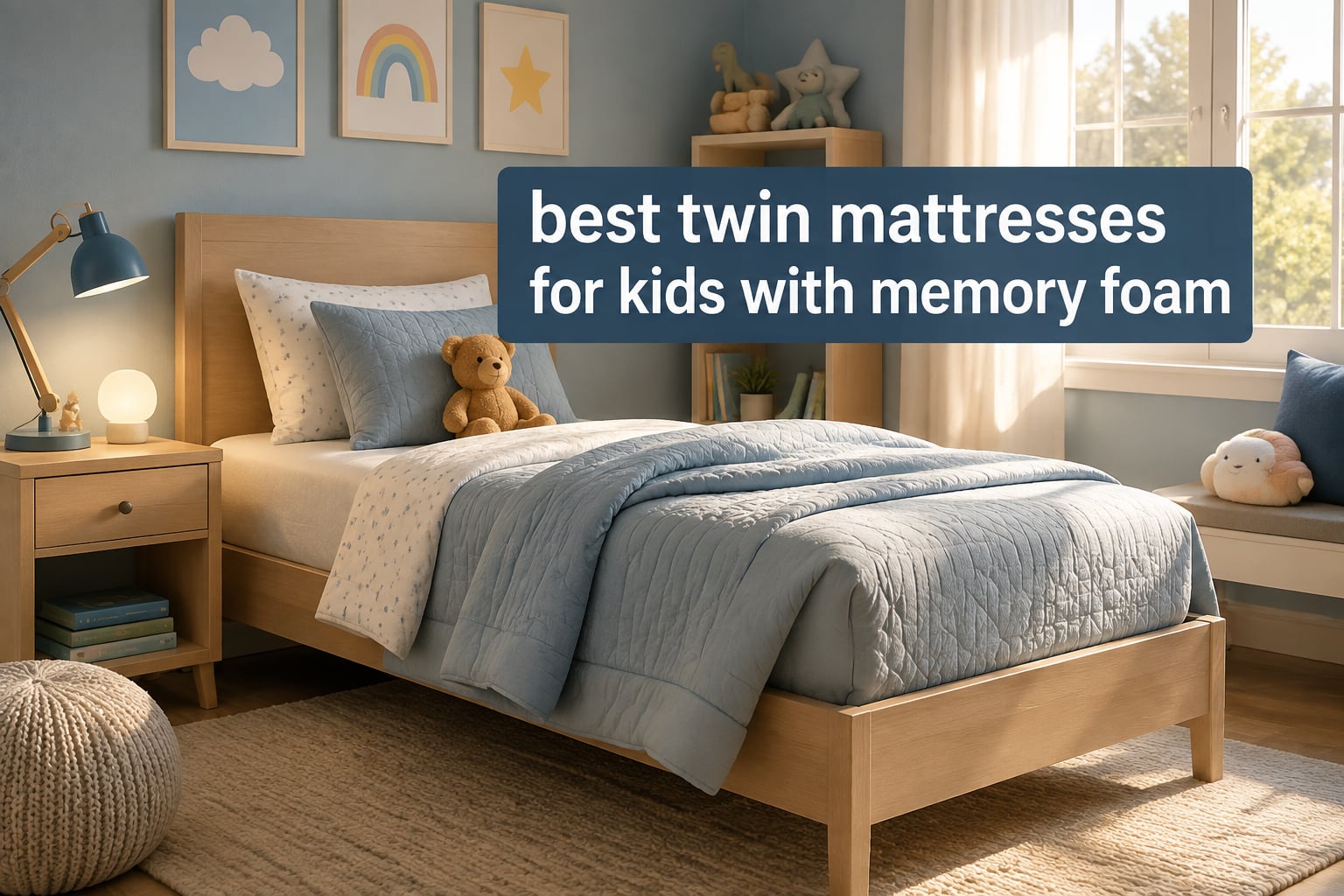 best twin mattresses for kids with memory foam