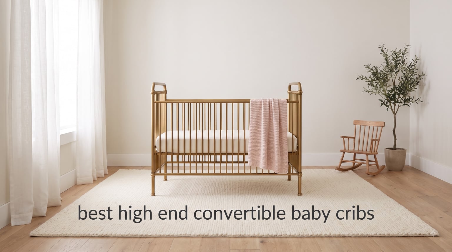 best high end convertible baby cribs
