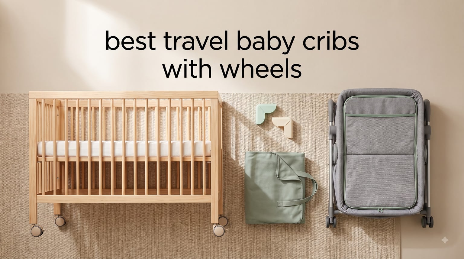 best travel baby cribs with wheels