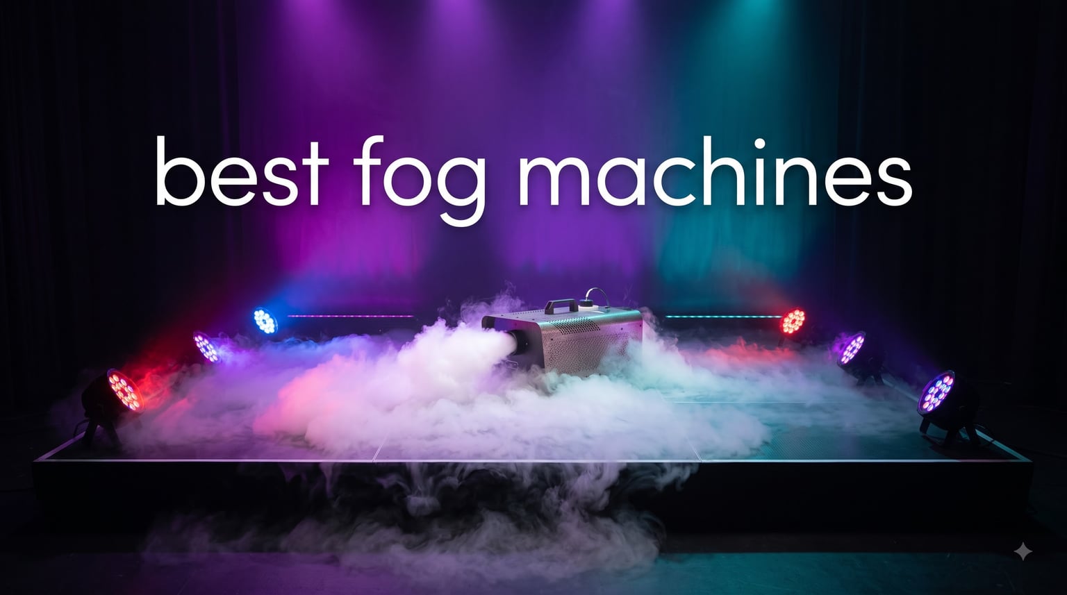 best fog machines