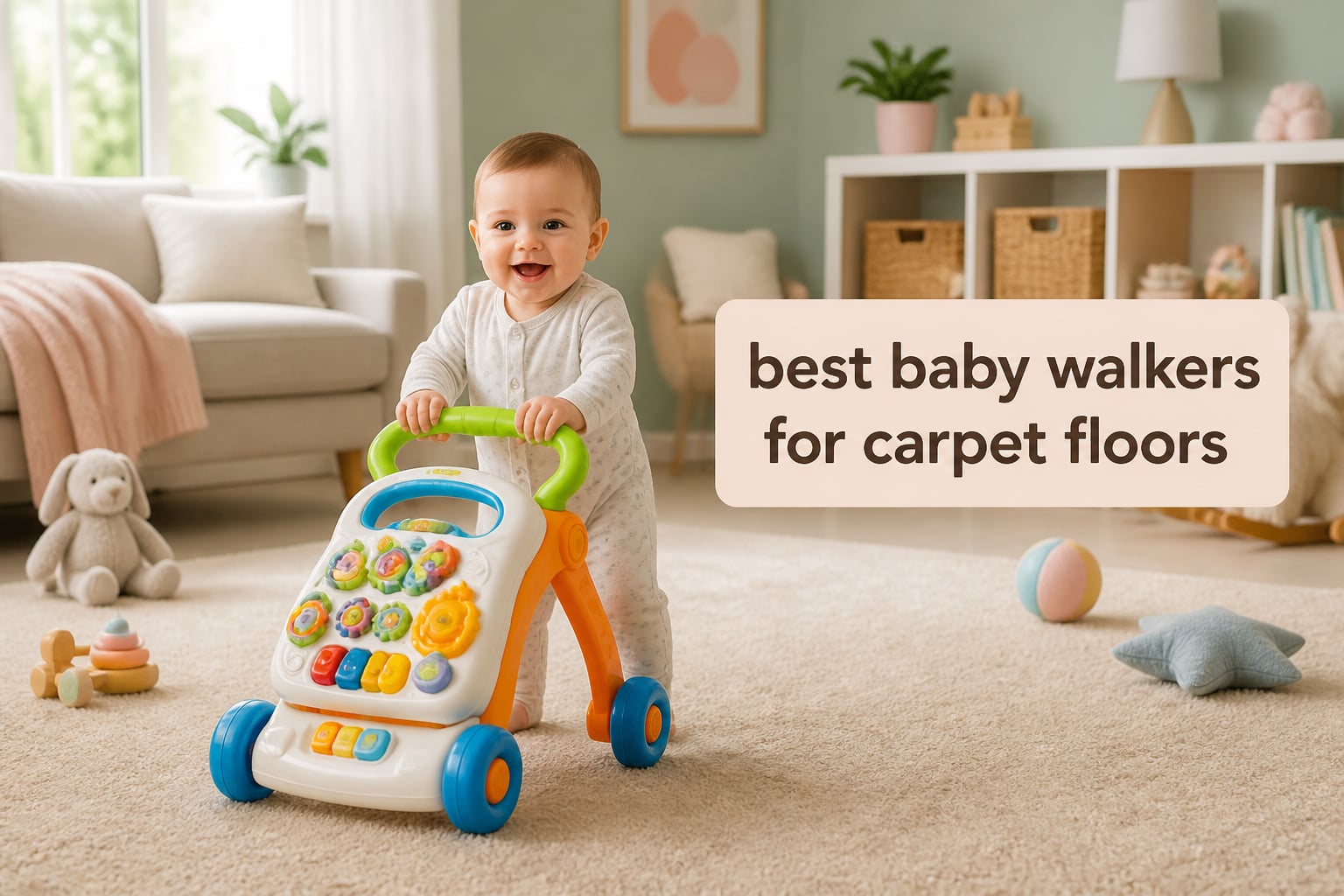 best baby walkers for carpet floors