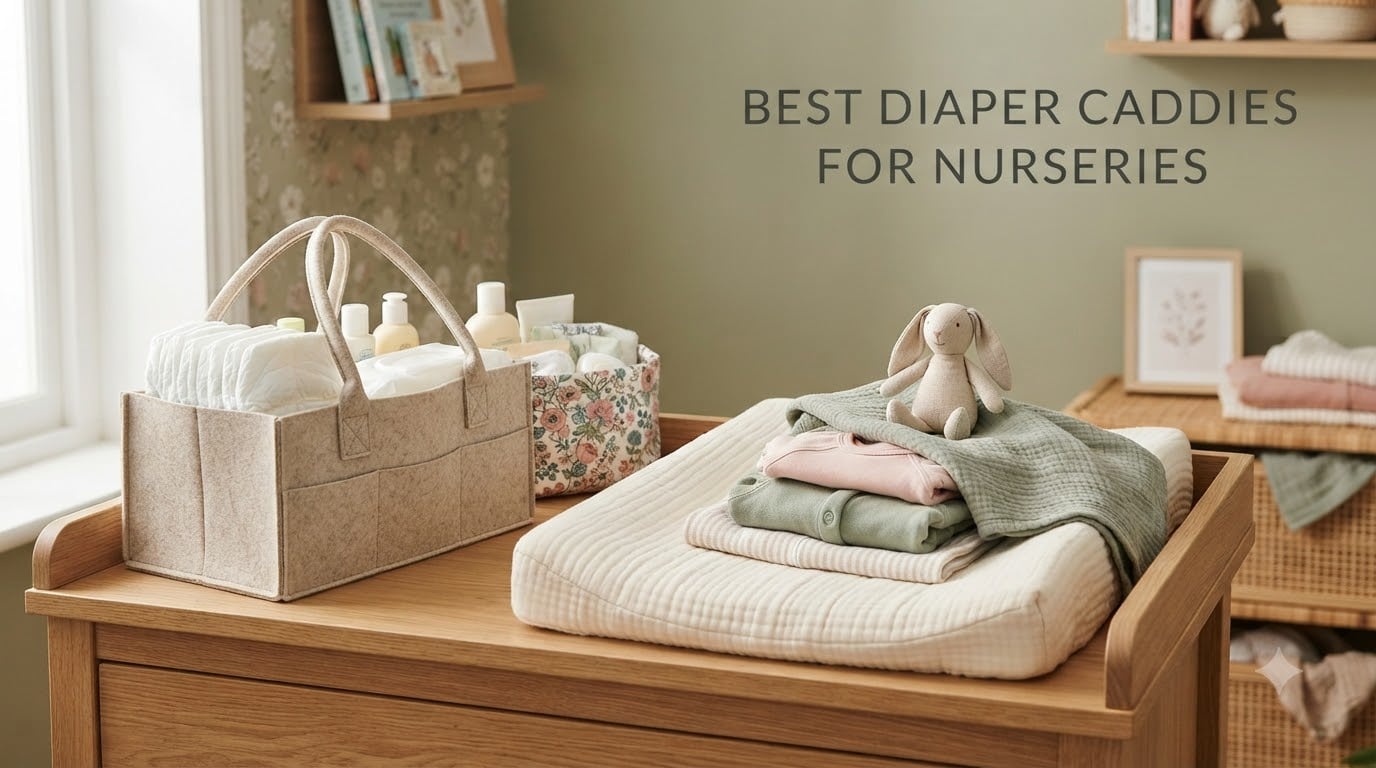 best diapers caddies for nurseries