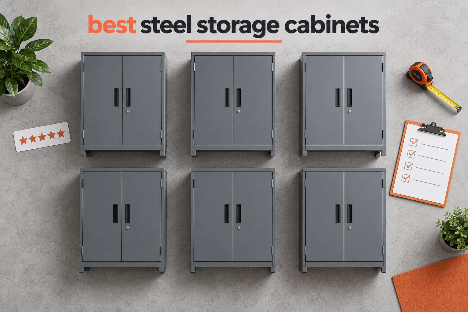 best steel storage cabinets
