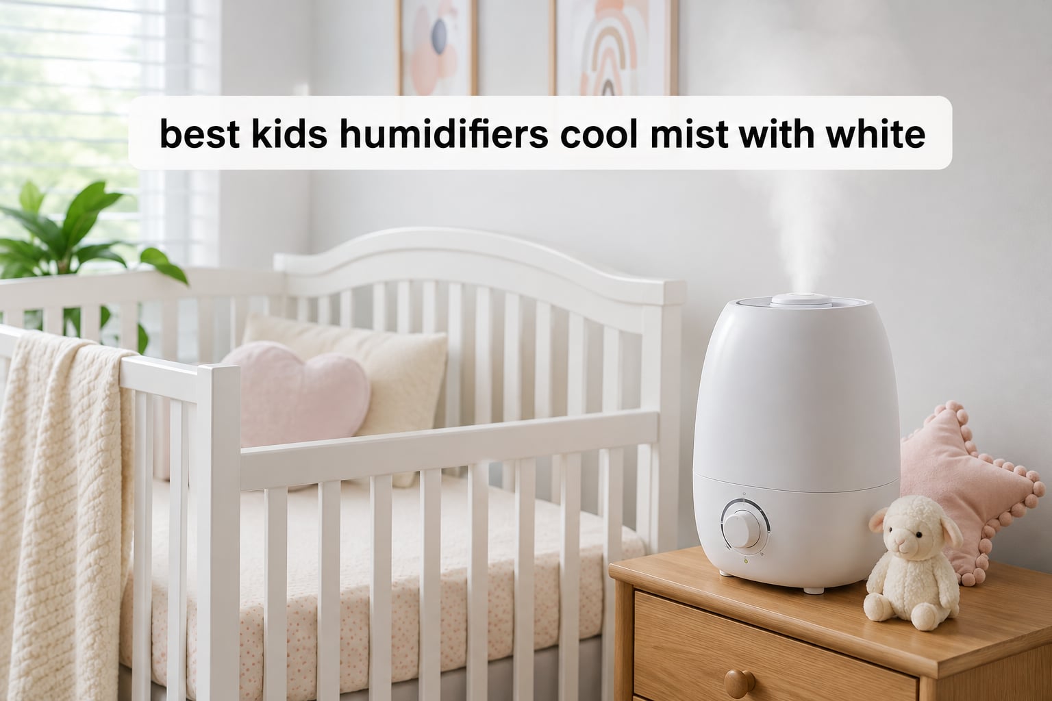 best kids humidifiers cool mist with white