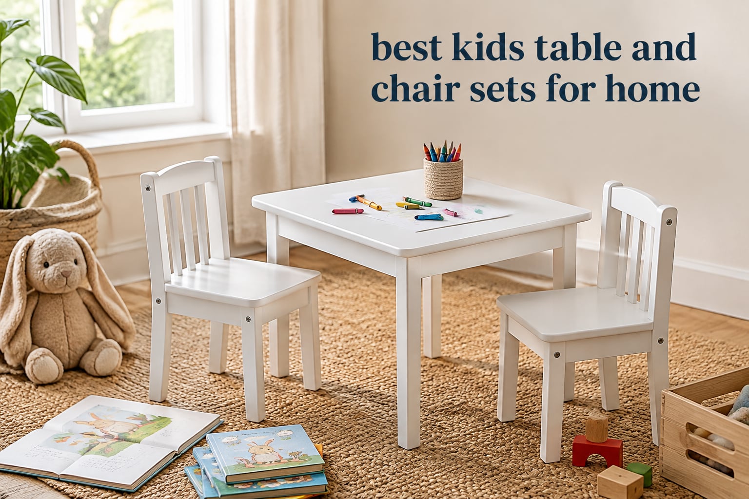 best kids table and chair sets for home