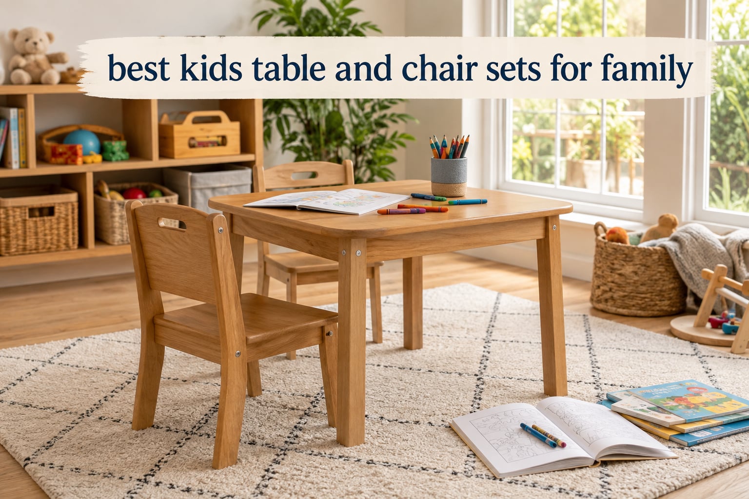 best kids table and chair sets for family