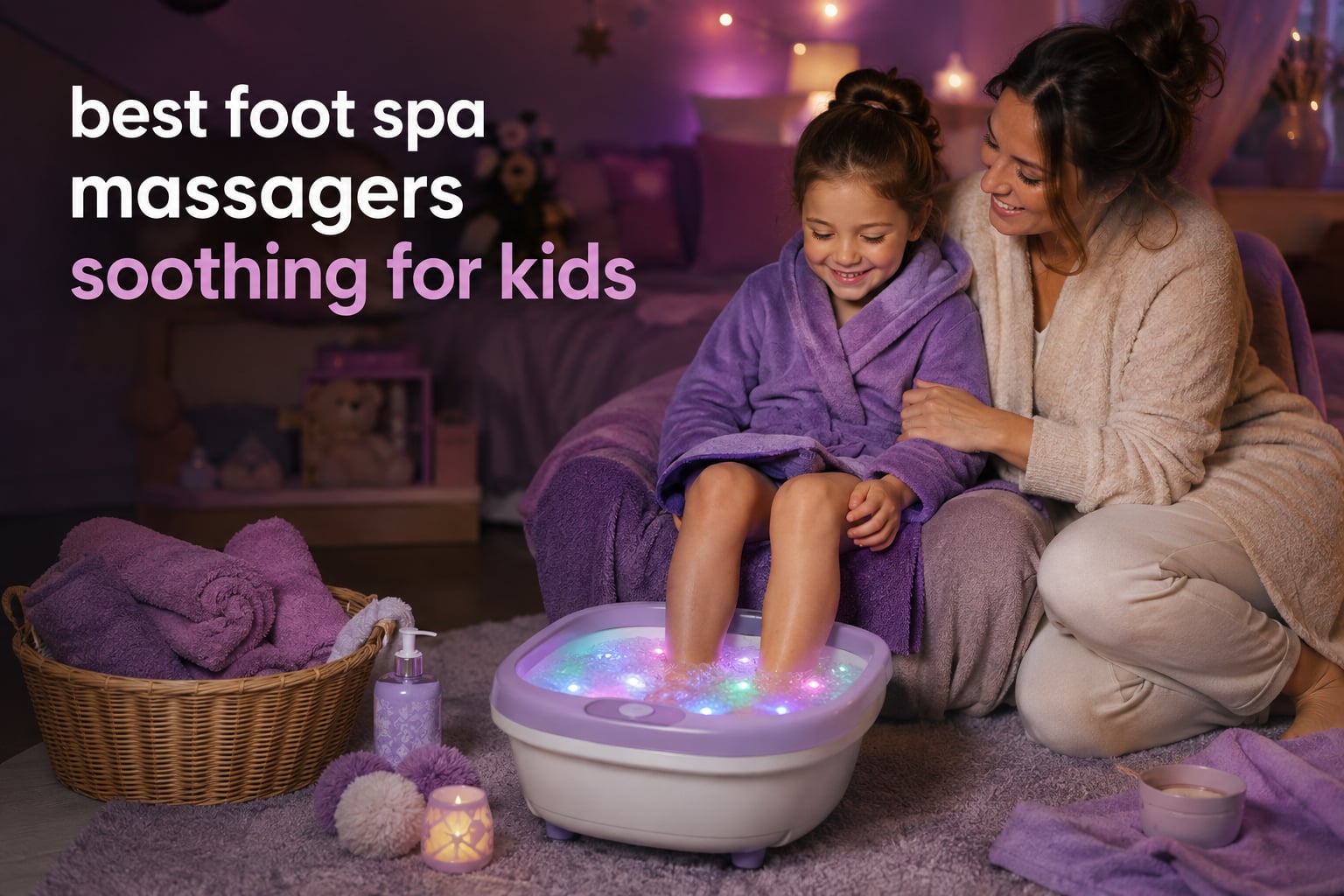 best foot spa massagers soothing for kids