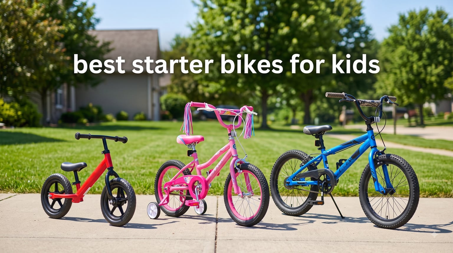 best starter bikes for kids