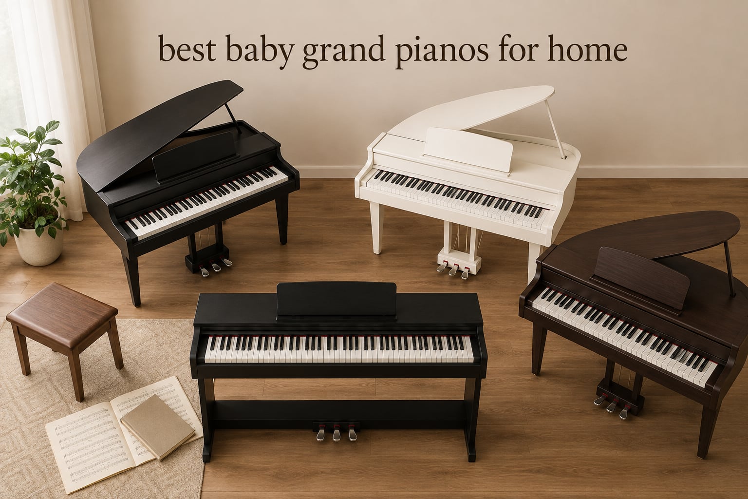 best baby grand pianos for home