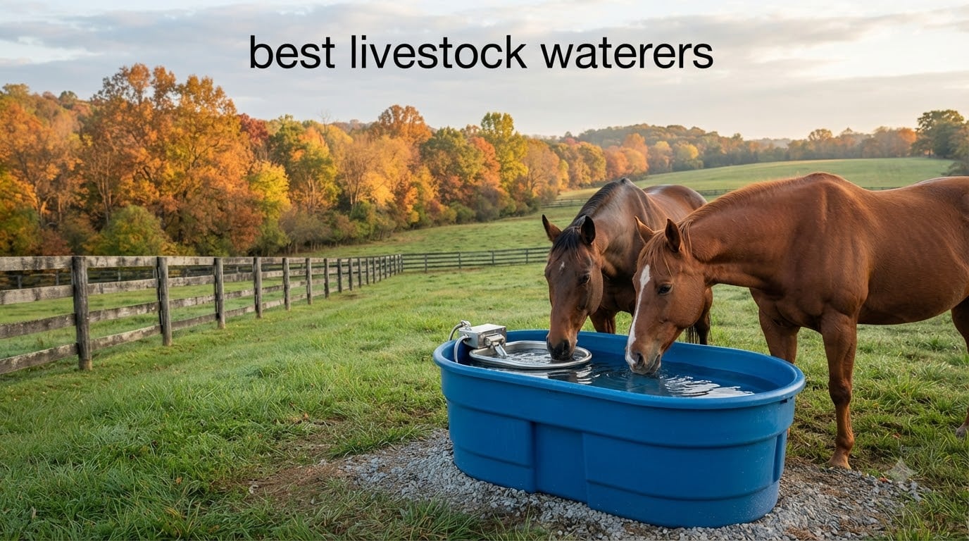 best livestock waterers