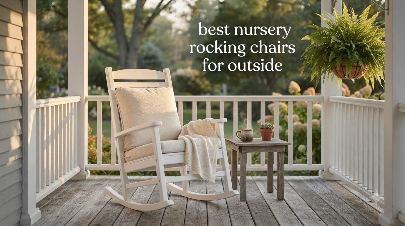 best nursery rocking chairs for outside