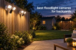 best floodlight cameras for backyards