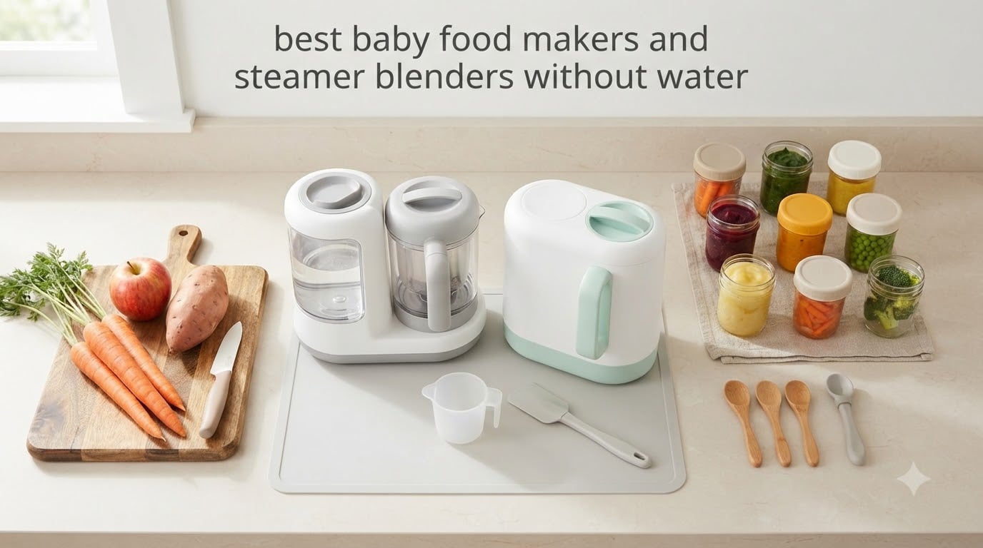 best baby food makers and steamer blenders without water