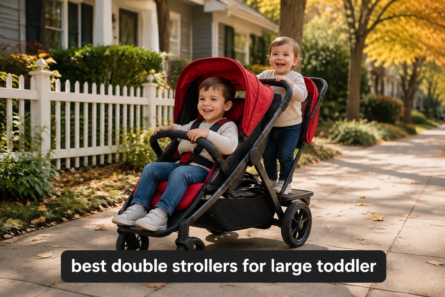 best double strollers for large toddler