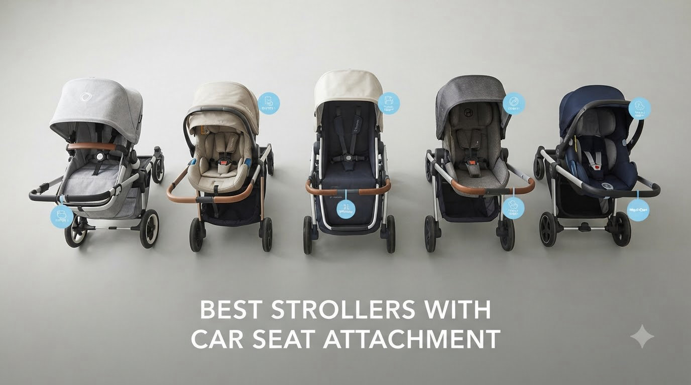 best strollers with car seat attachment
