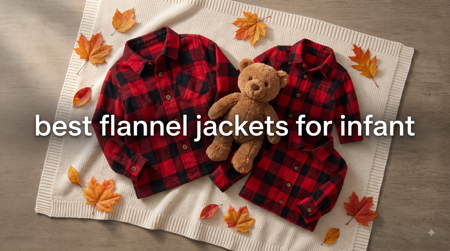 best flannel jackets for infant