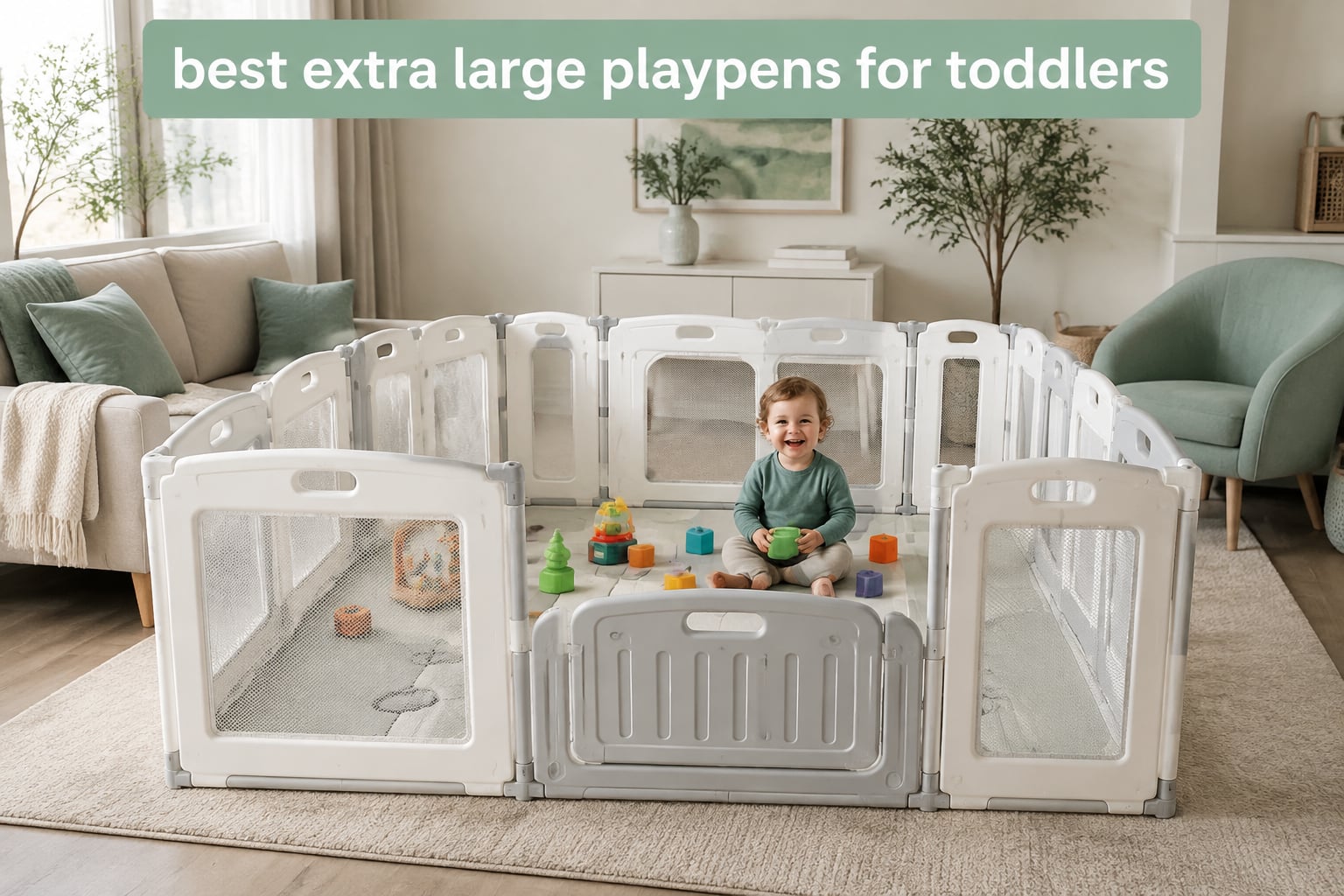 best extra large playpens for toddlers