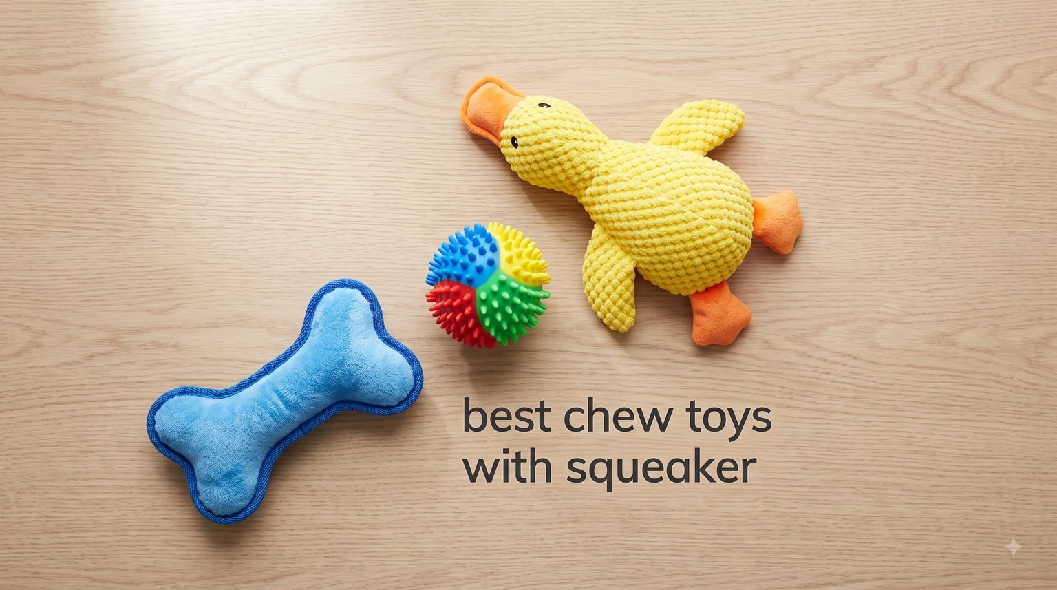 best chew toys with squeaker