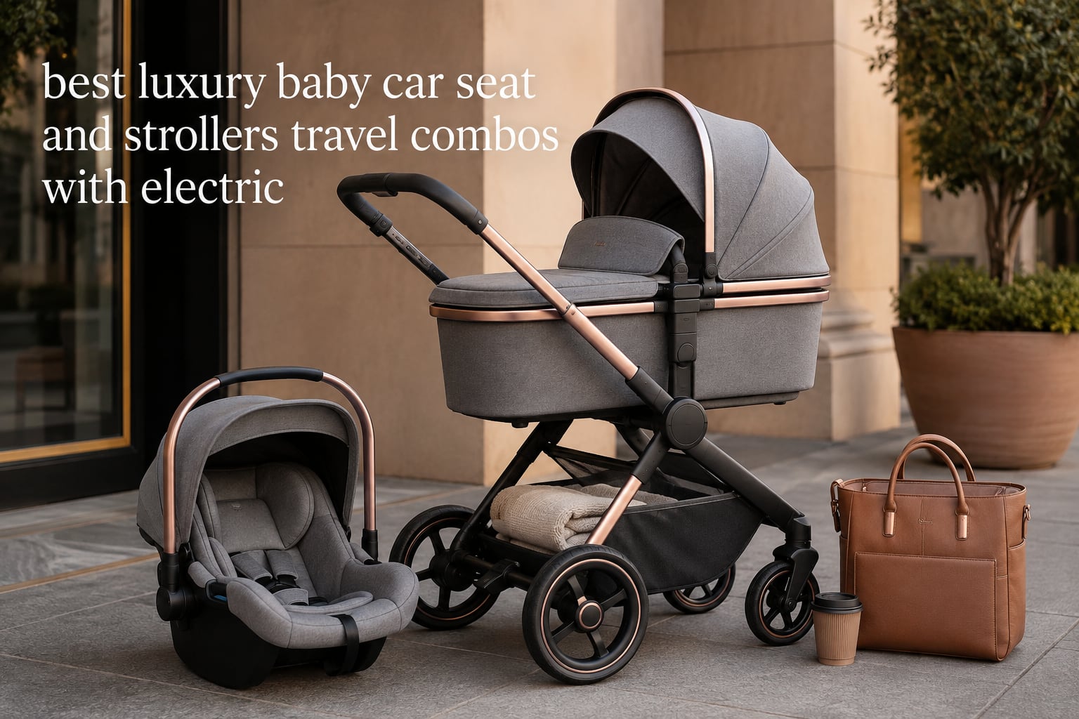 best luxury baby car seat and strollers travel combos with electric