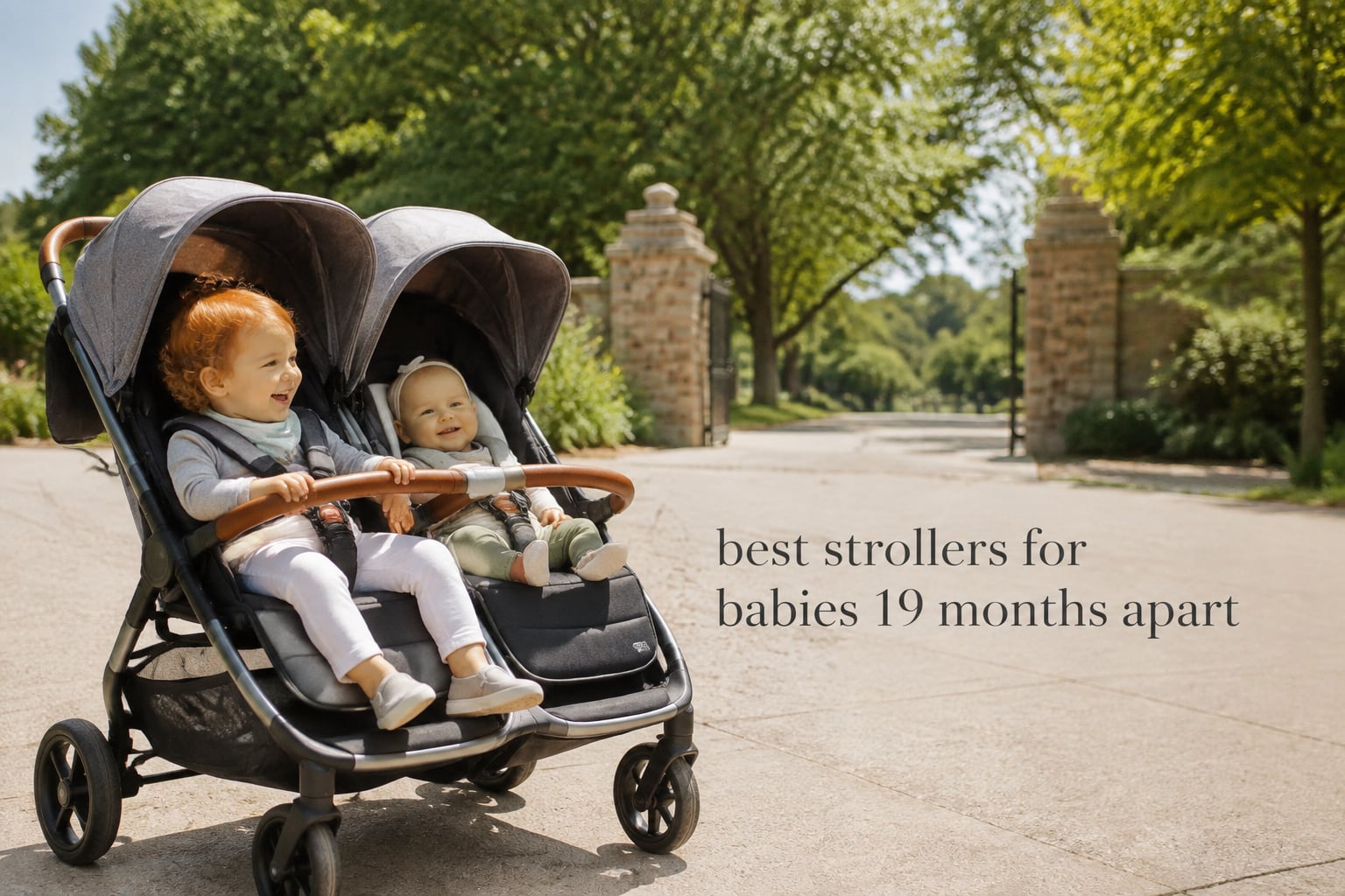 best strollers for babies 19 months apart