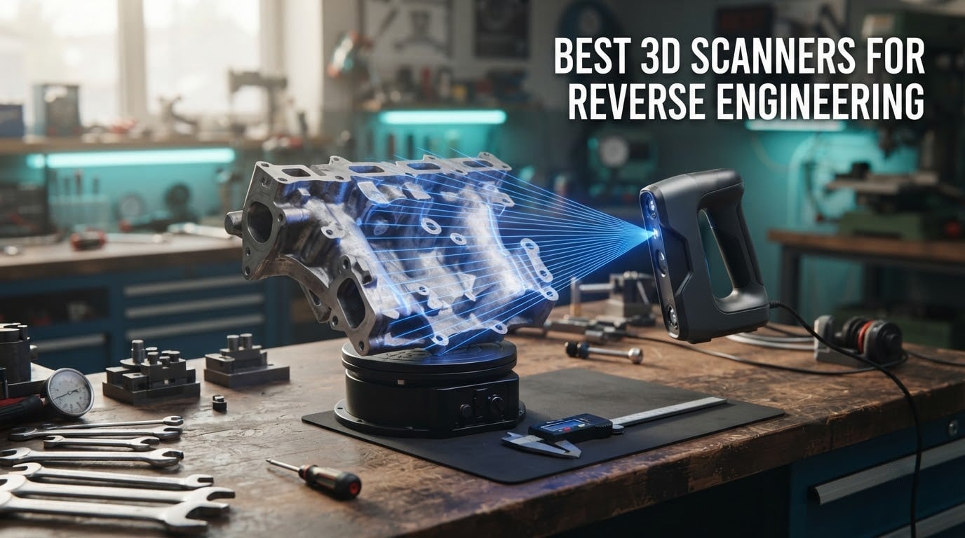best 3d scanners for reverse engineering
