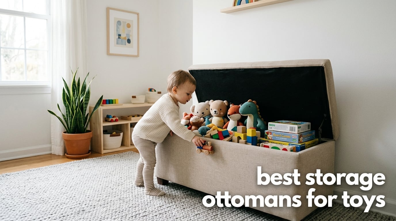 best storage ottomans for toys