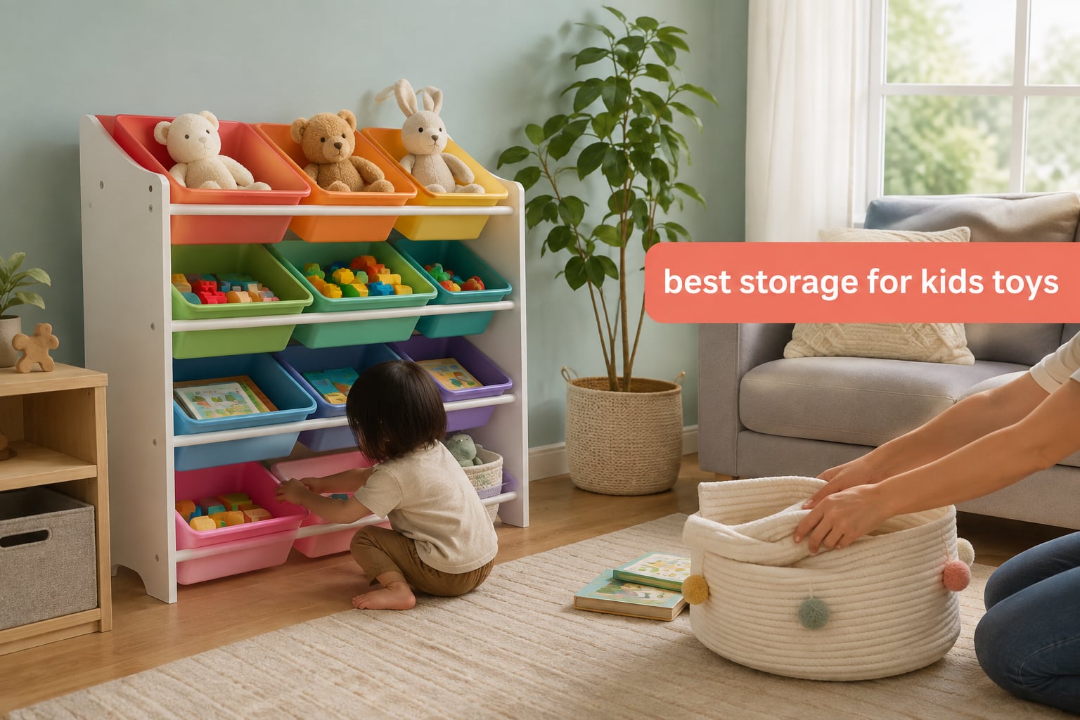 best storage for kids toys