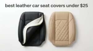 best leather car seat covers under $25