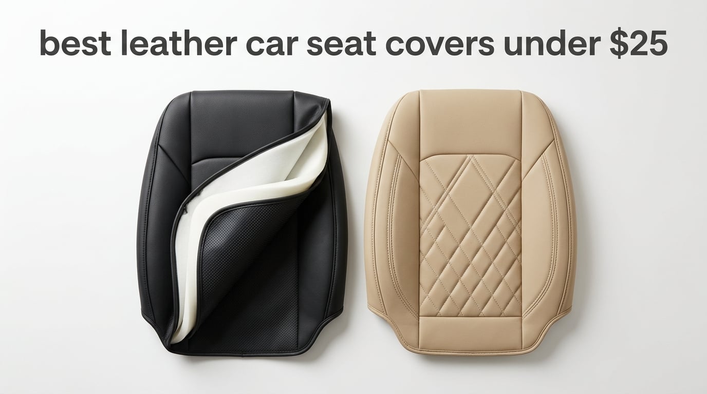 best leather car seat covers under $25