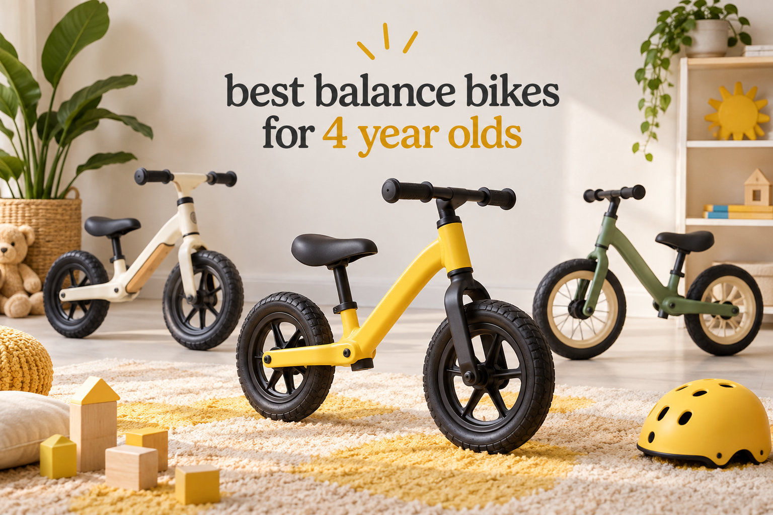 best balance bikes for 4 year olds