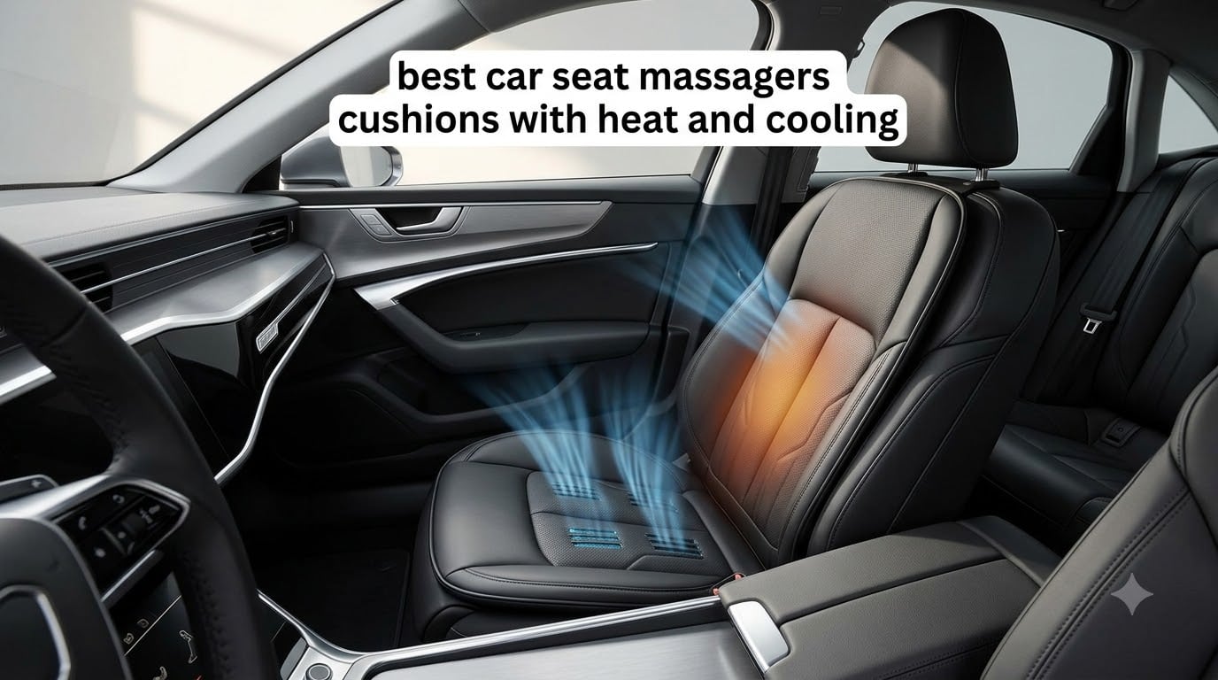 best car seat massagers cushions with heat and cooling