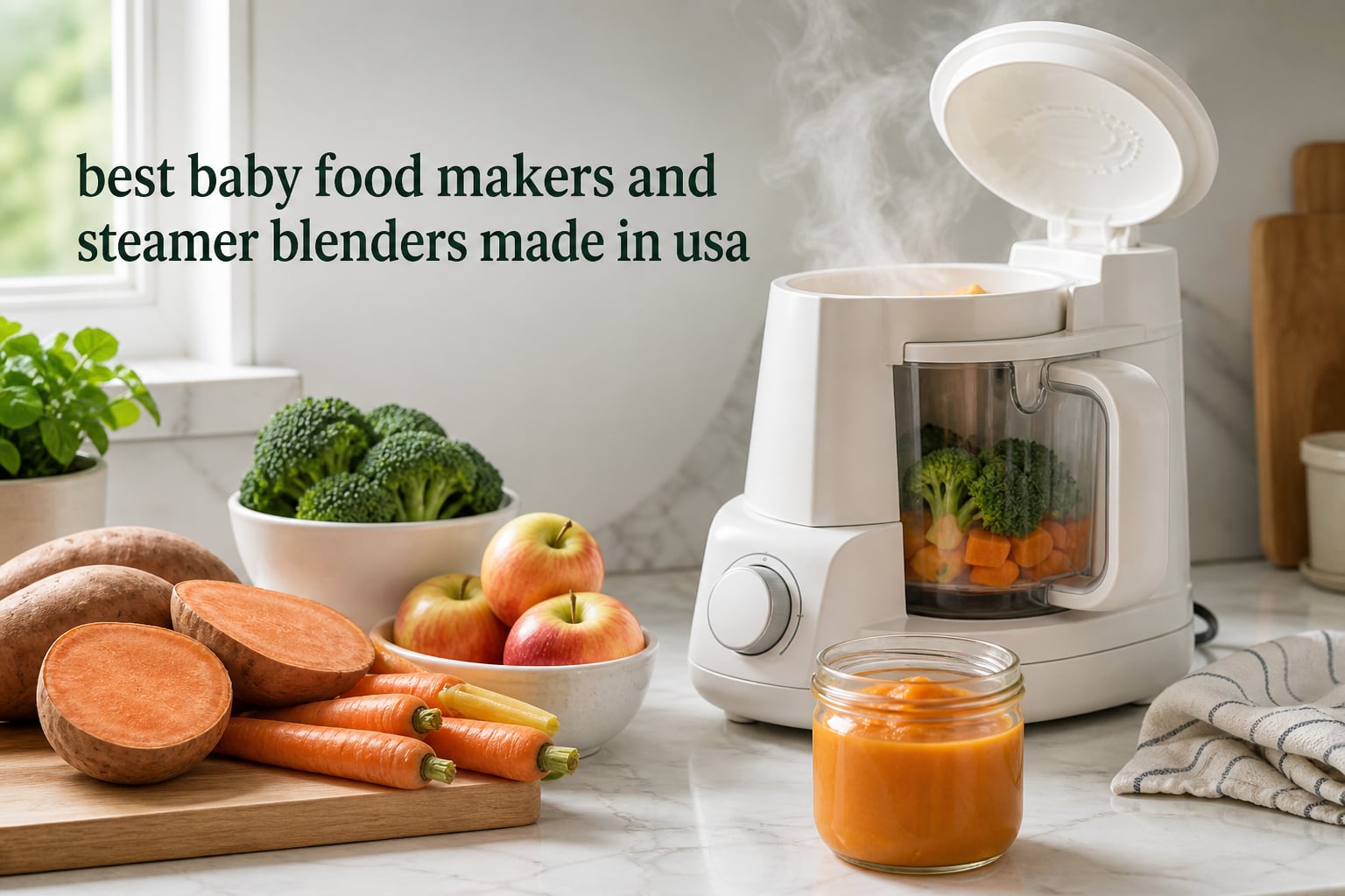 best baby food makers and steamer blenders made in usa