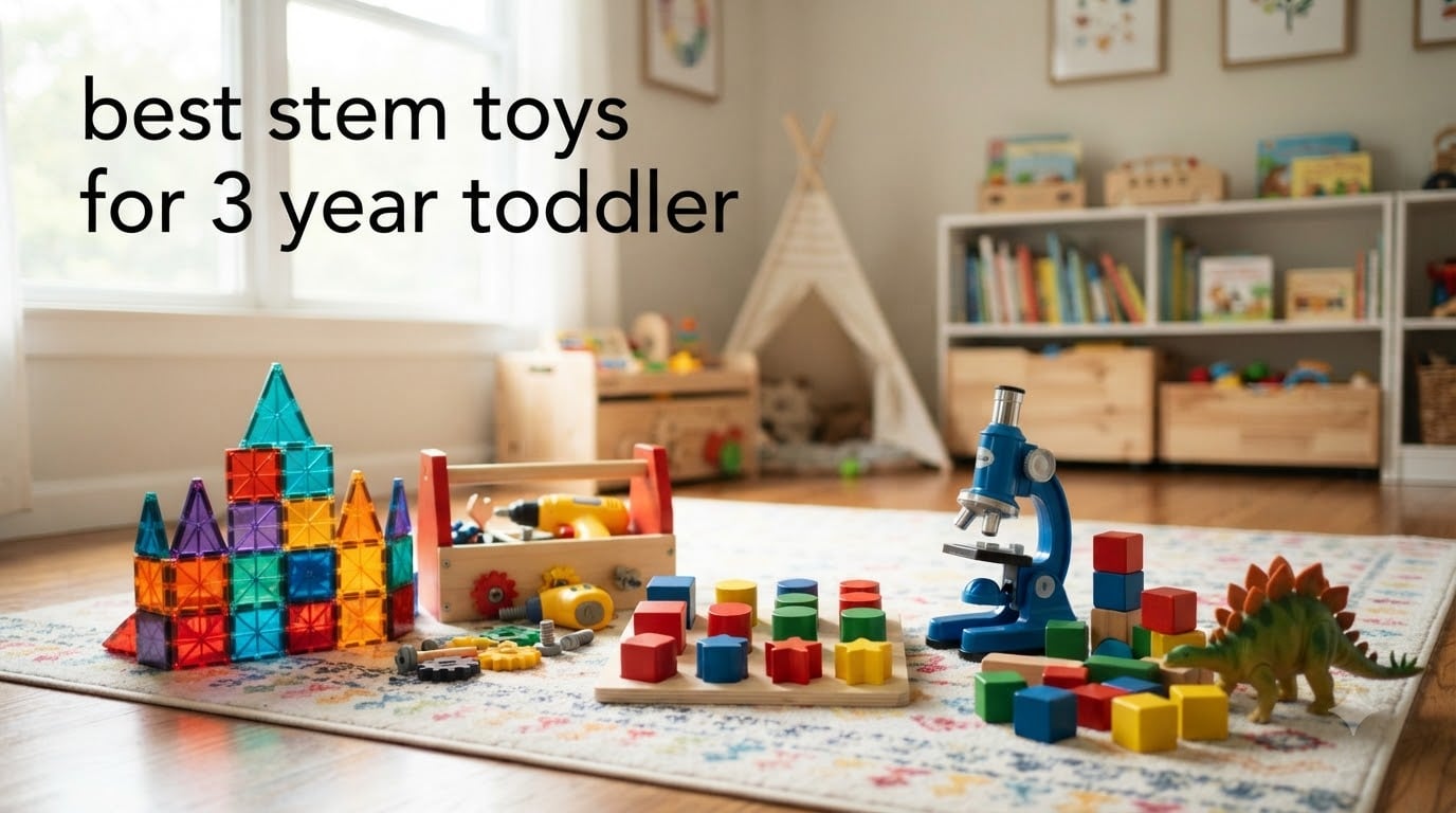 best stem toys for 3 year toddler