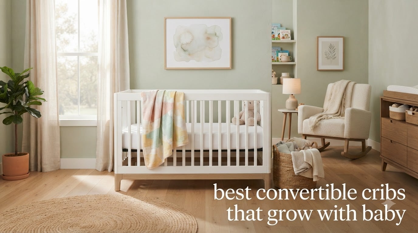 best convertible cribs that grow with baby