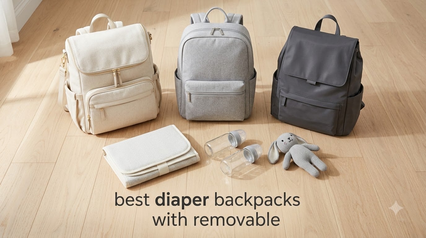 best diaper backpacks with removable