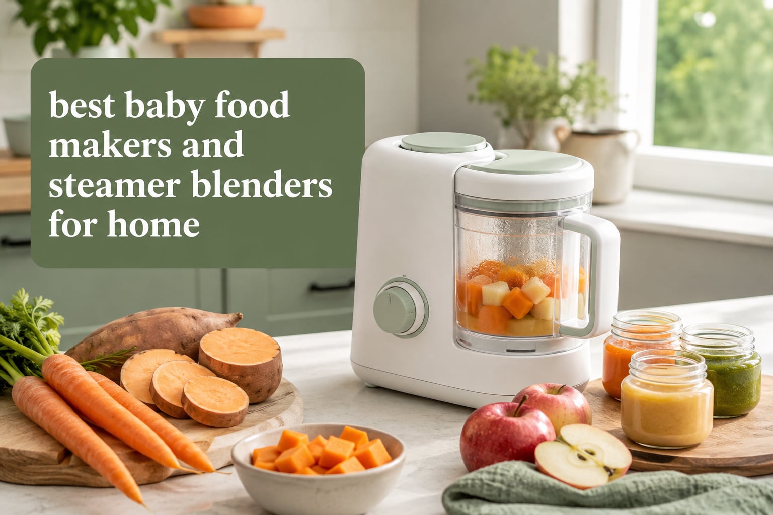 best baby food makers and steamer blenders for home