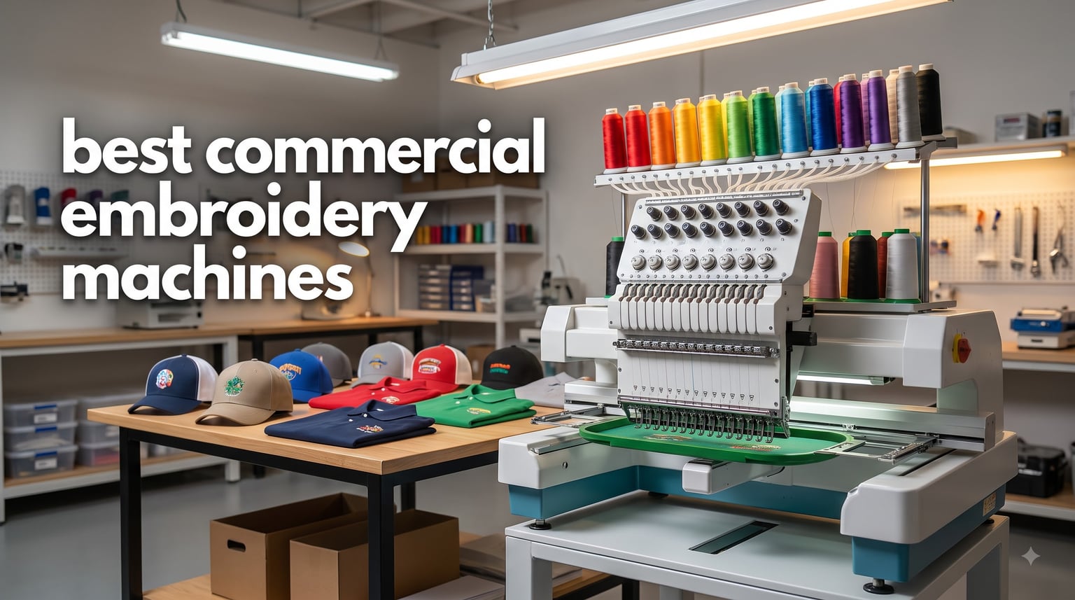 best commercial embroidery machines