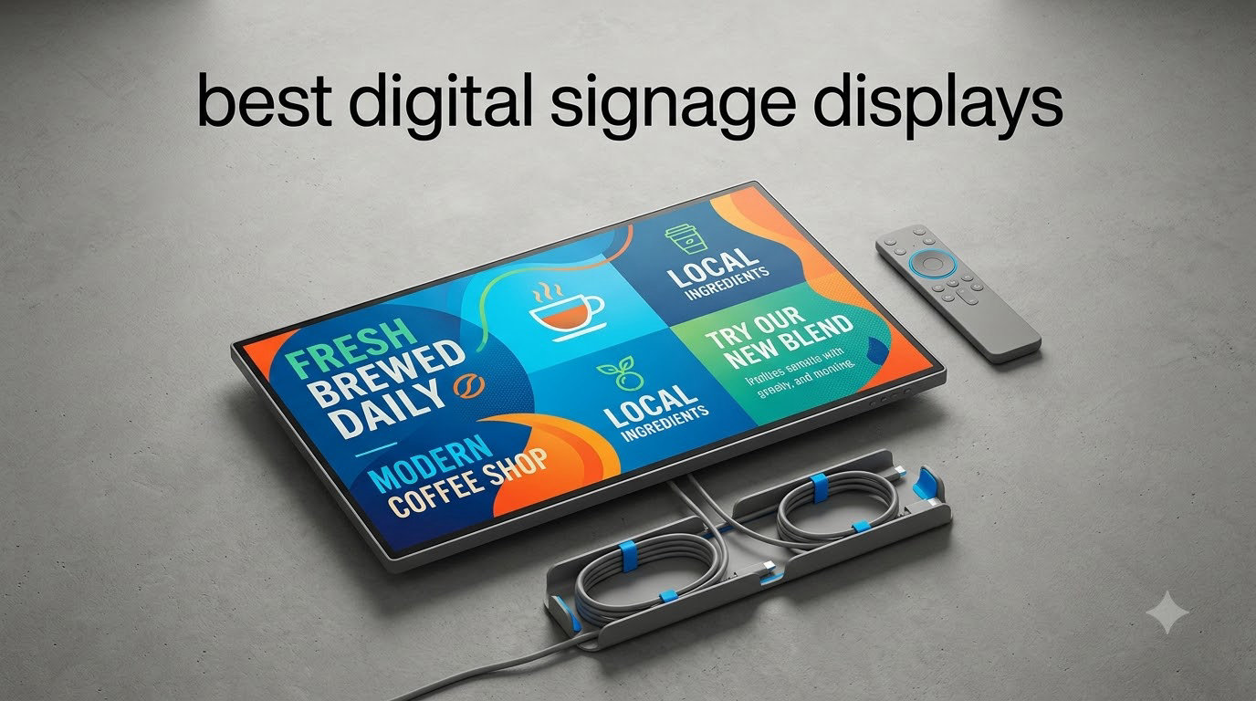 best digital signage displays