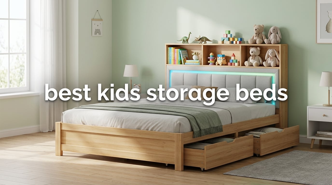 best kids storage beds