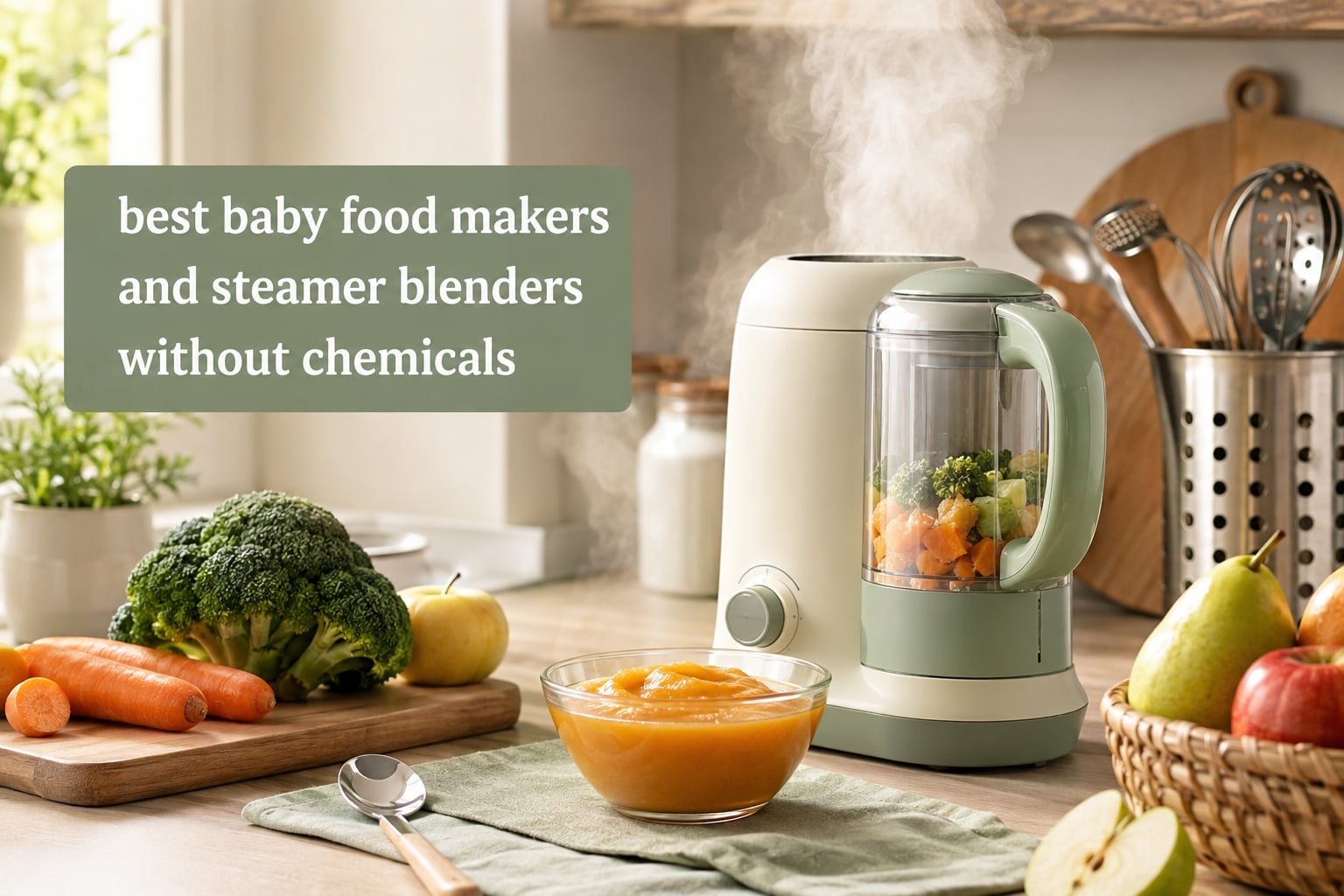 best baby food makers and steamer blenders without chemicals