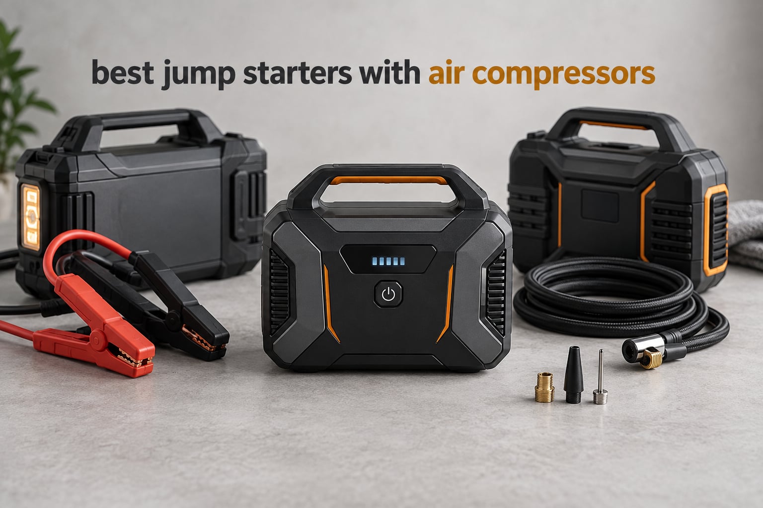 best jump starters with air compressors